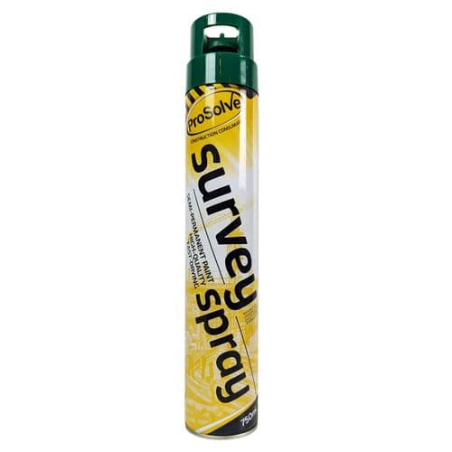 Prosolve Survey Spray Marker Paint 750ml Green PVSUG7A