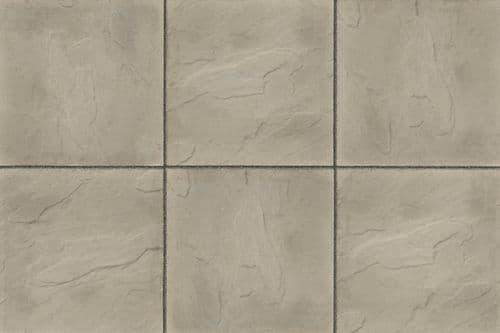 STONEMARKET Ryton Riven Grey Paving 450mmx450mmx32mm