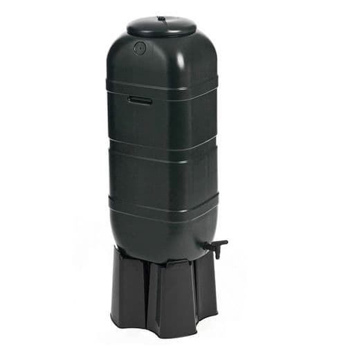 STRATA 100L Green Water Butt Inc Base, Tap & Filler GN339