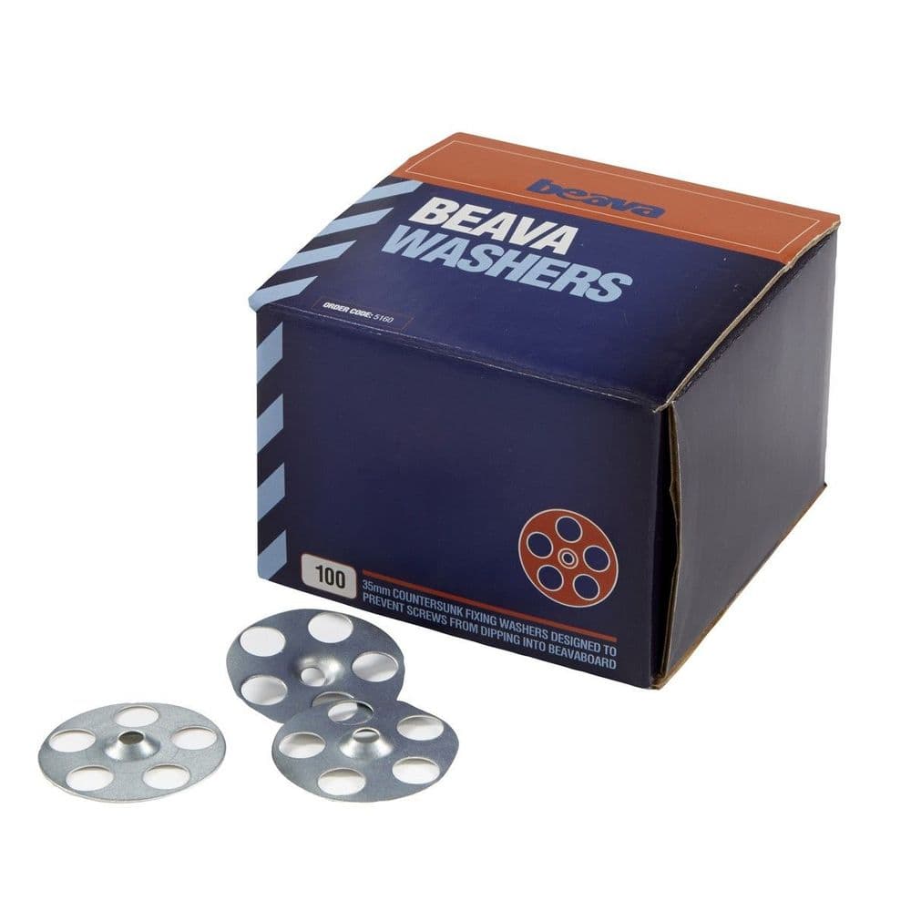 STS Stainless Steel Washers For NoMorePly Insulation Board Pack 100 5160