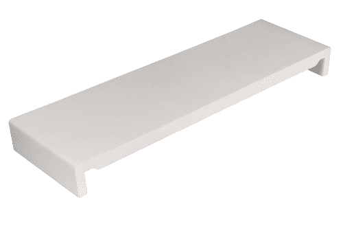 SUMMITpvc S16 Double Ended Square Fascia 405mmx16mmx5M White PU405W01