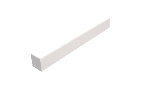 SUMMITpvc Square Face Fix Joints 300mm White C235W0010P