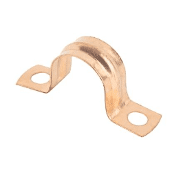TALON 15mm Copper Saddle Clip (Bag 10) MCS15