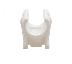 TALON Single Snap-in Pipe Clip 22mm White OPS22