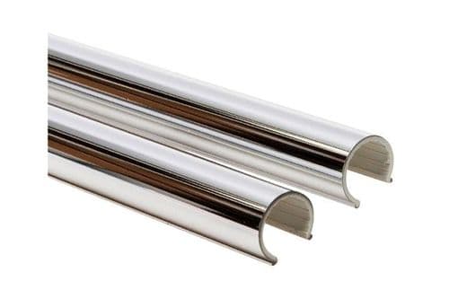 TALON Snappit 15mm Pipe Cover x 200mm Chrome (Bag 10) ACSNC/10