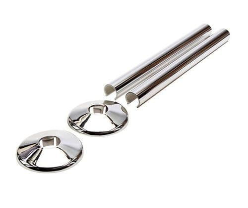 TALON Snappit 2x500mm 15mm Cover+Collar Chrome Kit ACSNC/K1