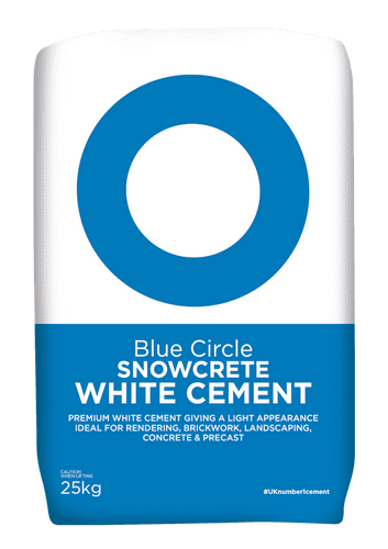 TARMAC Snowcrete White Cement (Paper) 25kg
