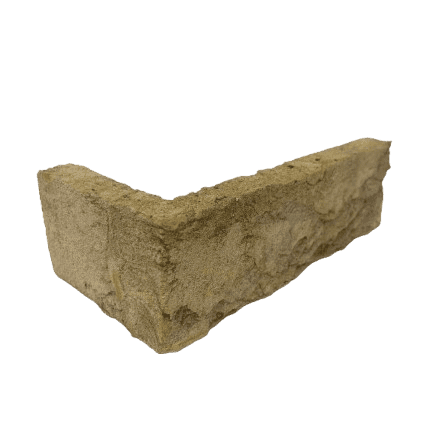 TBS London Weathered Yellow Brick Slip Corner (Blend 5)