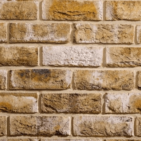 TBS London Weathered Yellow Brick Slip Stretcher (Blend 5) Box 30