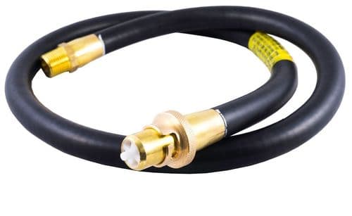 TESLA Cooker Hose 4ft x 1/2" Bayonet (BS669-1) Natural Gas THN140