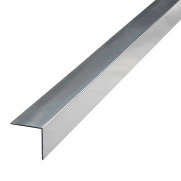 TILE RITE 25mmx25mm Tile Corner Guard 3M Bright Silver SCG691