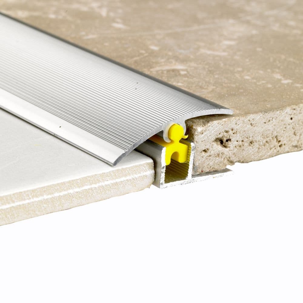 TILE RITE 900mm Doorway Strip Bright Silver DSS263