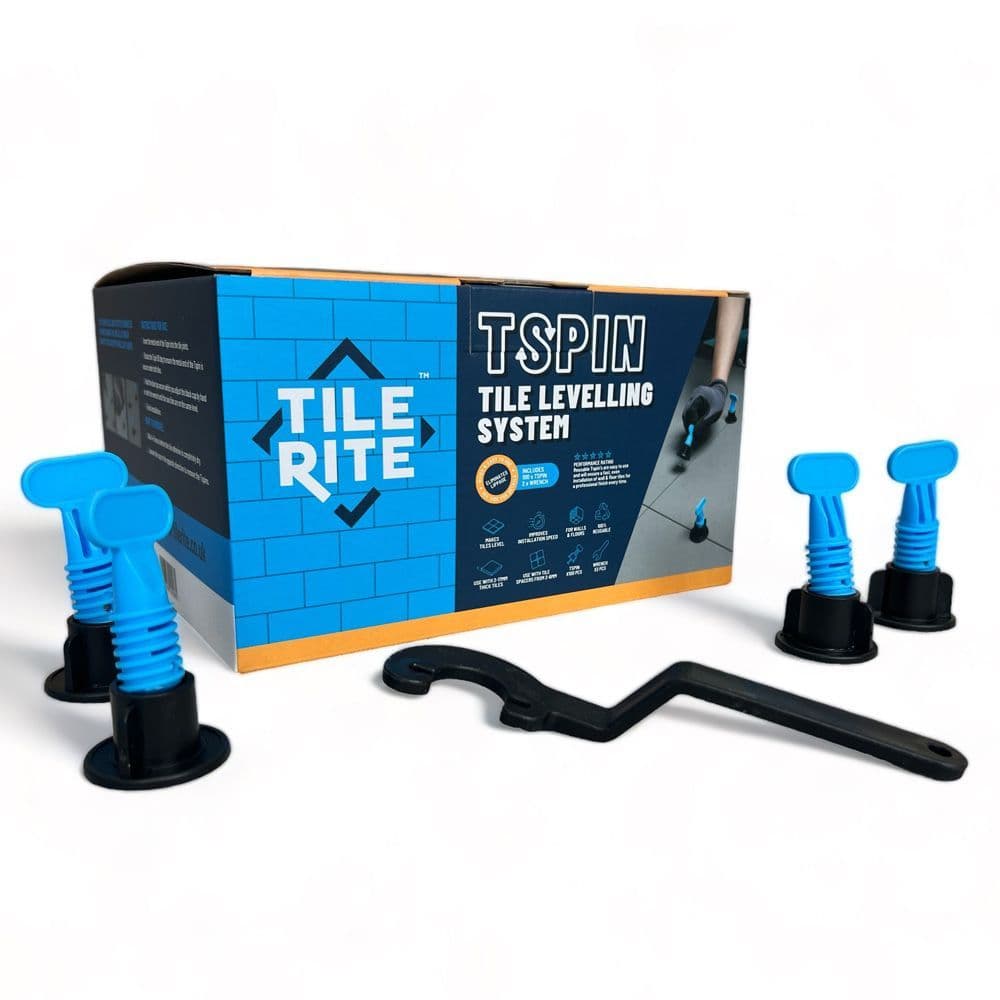 TILE RITE T-Spin Wall Level Spacers Box 100 WLS928