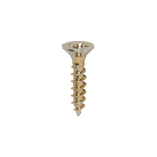 TIMCO 3.5x16mm Classic II Multi-Purpose Screw CSK PZ Yellow (Box 200) 35016CLAF