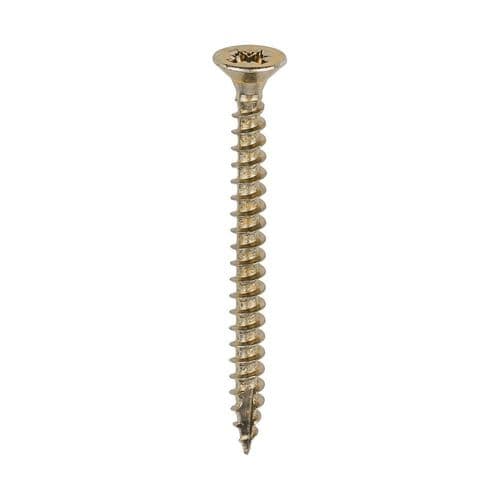 TIMCO 3.5x40mm Classic II Multi-Purpose Screw CSK PZ Yellow (Box 200) 35040CLAF