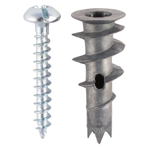 TIMCO 31.5mm Metal Speed Plug & Screw (Bag 75) TBAZSB