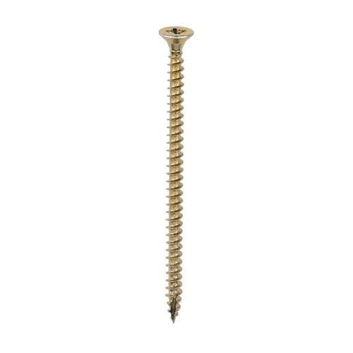 TIMCO 4.0x70mm Classic II Multi-Purpose Screw CSK PZ Yellow (Box 200) 40070CLAF