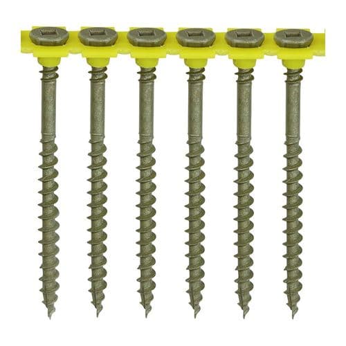 TIMCO 4.5x65mm C2 Collated Deck-Fix Screw Hex Green (Box 500) 65C2DCOLL