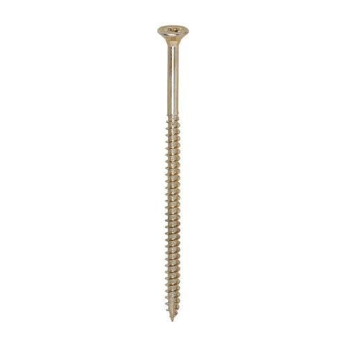 TIMCO 5.0x100mm Classic II Multi-Purpose Screw CSK PZ Yellow (Box 100) 50100CLAF