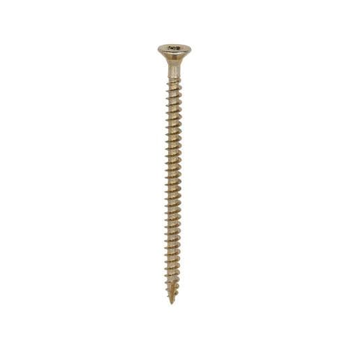 TIMCO 5.0x80mm Classic II Multi-Purpose Screw CSK PZ Yellow (Box 200) 50080CLAF
