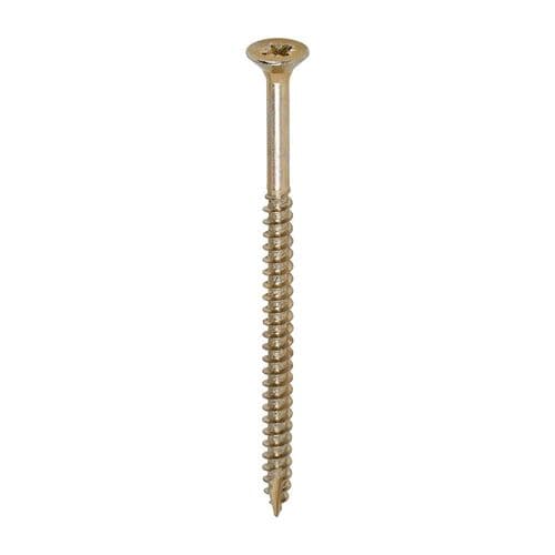 TIMCO 6.0x100mm Classic II Multi-Purpose Screw CSK PZ Yellow (Box 100) 60100CLAF