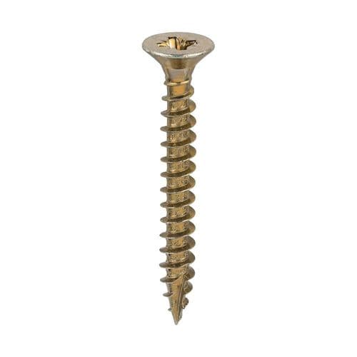 TIMCO 6.0x50mm Classic II Multi-Purpose Screw CSK PZ Yellow (Box 200) 60050CLAF