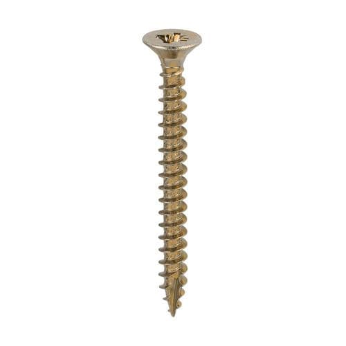 TIMCO 6.0x60mm Classic II Multi-Purpose Screw CSK PZ Yellow (Box 200) 60060CLAF