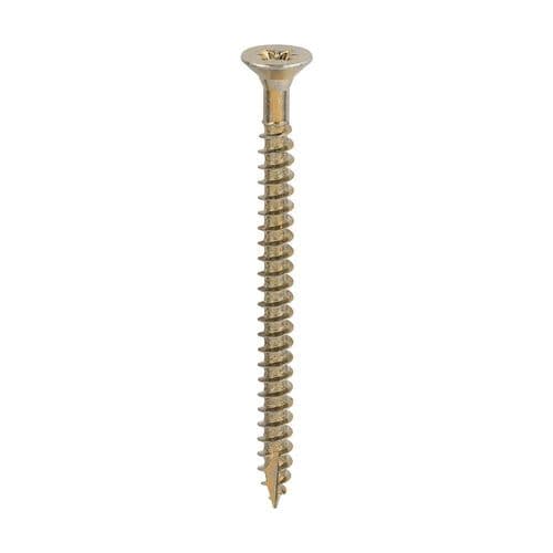 TIMCO 6.0x80mm Classic II Multi-Purpose Screw CSK PZ Yellow (Box 200) 60080CLAF