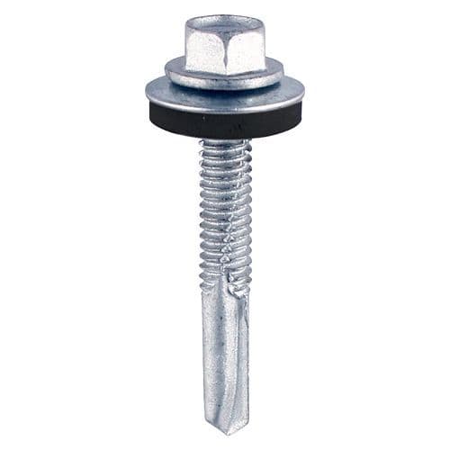 TIMCO Hex No.5 S/Drill Screw 5.5 x 32mm (Bag 100) ZH32W16