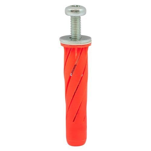 TIMCO M5x80mm Stella-Fix Universal Anchor Red (Pack 4) 725146