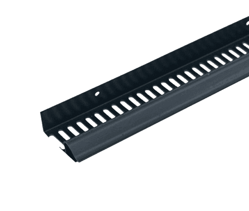 TIMLOC Roof Soffit Strip Vent Type C 10mmx2.4M Black 1137BL