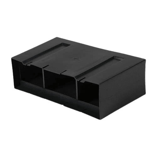 TIMLOC U/floor Vent Horizontal Rear Extension +100mm Black 1206