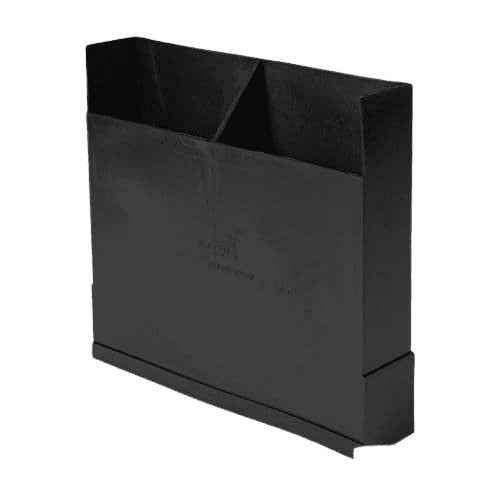 TIMLOC U/floor Vent Vertical Extension +150mm Black 1204