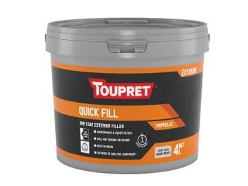 TOUPRET Exterior Quick Fill (Touprelex & Ready Mixed) 4L Tub TTTLX04GB