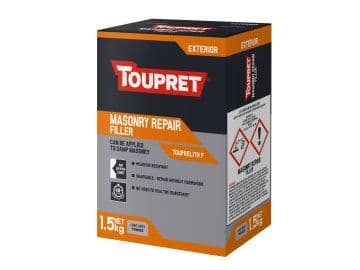 TOUPRET Masonry Repair Filler (TOUPRELITH F) 1.5kg Box TTTHR01.5GB