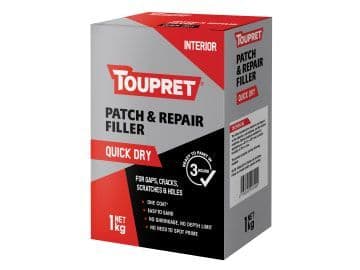 TOUPRET Patch & Repair Quick Dry 1kg FGREB01GB