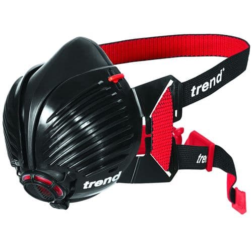 TREND Air Stealth Half Mask Respirator Medium/Large STEALTH/ML