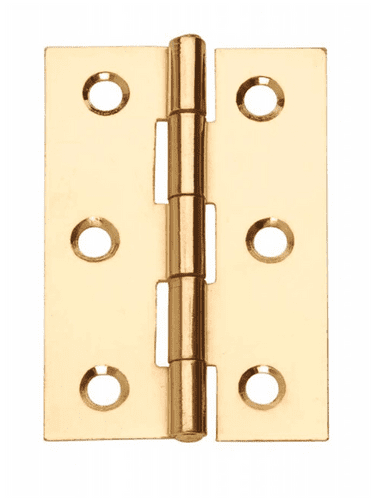 UNION 102mm 1838 Steel Butt Hinge EB (x2) DP006139