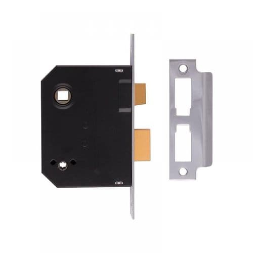 UNION Bathroom Lock CH 2.5" Case Y2294-CH-2.5