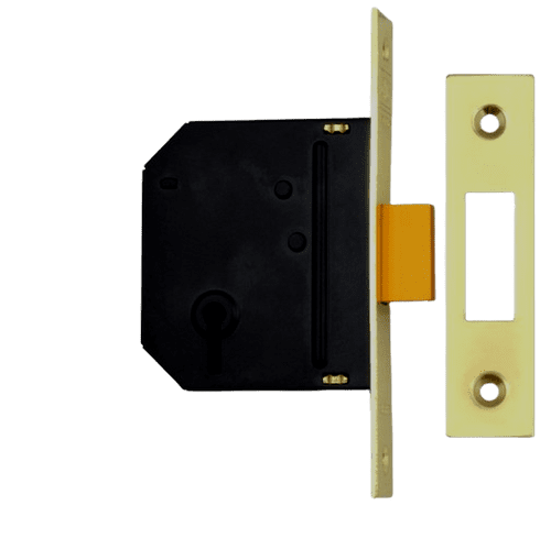 UNION Essentials 3 Lever Mortice Dead Lock PB 3.0" Case Y-ES-DL-PB-3.0