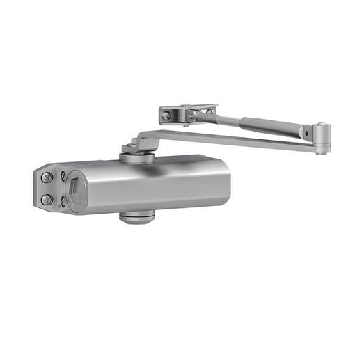 UNION Fixed Size 3 Door Closer SIL J-CE3F-SIL