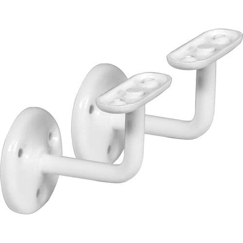 UNION Hand Rail Bracket 76mm (x2) White