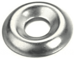 UNION Screw Cup Washer No. 6 NP (Pk 50) RX70009