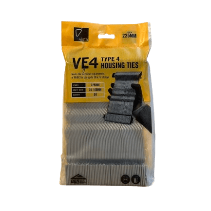 VISTA 225mm Type 4 Light Duty Housing Wall Tie (Bag 50) VE4-225-50BAG