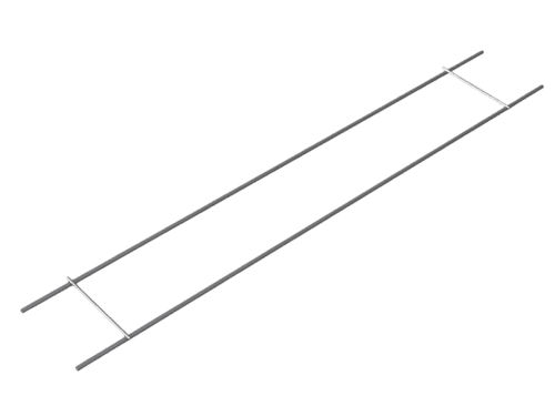 VISTA 60x3.0mmx2.7M S/S Brick Ladder Reinforcement VW3-060-STST