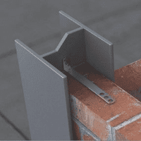 VISTA Frame Cramp 200mm Projection Galvanised VE7-200-G.MS