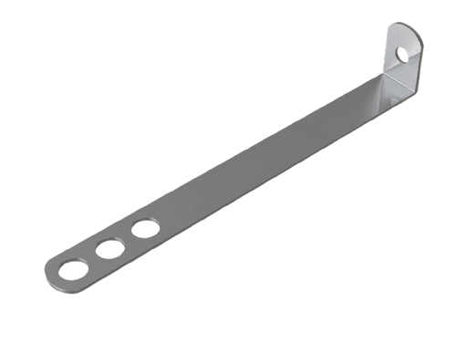 VISTA Frame Cramp 200mm Projection Galvanised VE7-200-G.MS