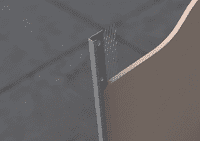 VISTA Stainless Steel Plaster Stop Bead 13mm x 3.0m SPS1330