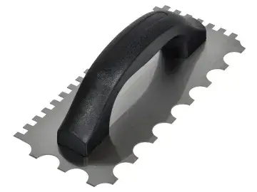 VITREX Wall & Floor Adhesive Trowel 6/20mm Sq/Rnd Notches 102950