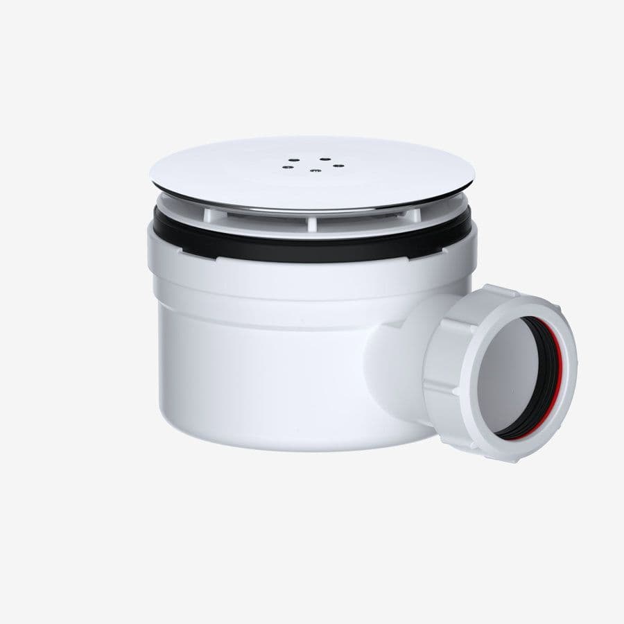 VIVA 1 1/2" Shower Trap (90mm Tray Hole)  Chrome WTSH90